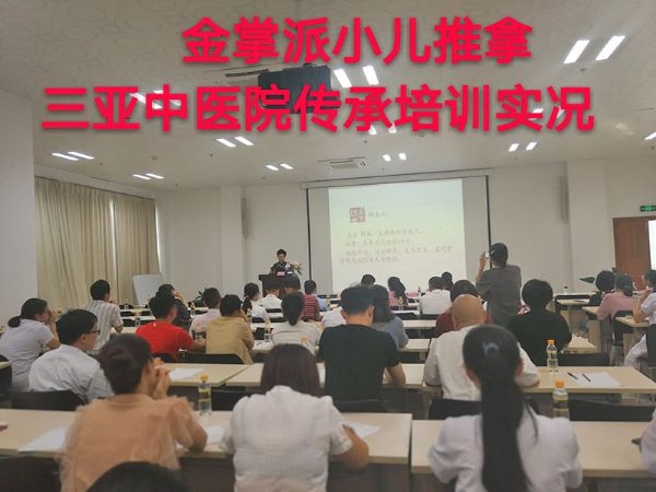 金掌派非遺技術三亞市中醫(yī)院傳承班
